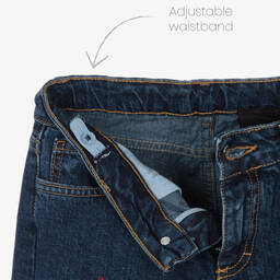 Marc Ellis-Blue & Pink Glitter Star Jeans | Childrensalon Outlet