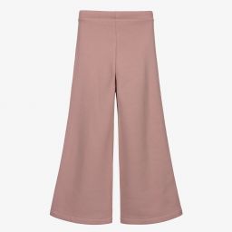 Marc Ellis-بنطلون قطن جيرسي بأرجل واسعة لون زهري للبنات | Childrensalon Outlet