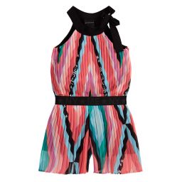 Marc Ellis-Girls Pleated Chiffon Playsuit | Childrensalon Outlet