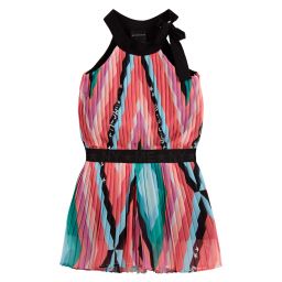 Marc Ellis-Girls Pleated Chiffon Playsuit | Childrensalon Outlet