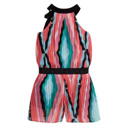 Marc Ellis-Girls Pleated Chiffon Playsuit | Childrensalon Outlet