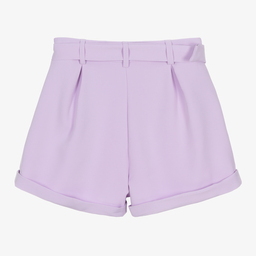 Marc Ellis-شورت بحزام لون بنفسجي فاتح للبنات | Childrensalon Outlet