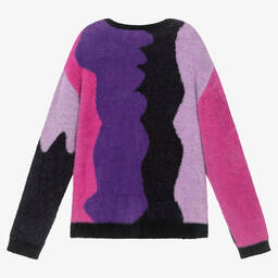 Marc Ellis-Girls Purple Logo Sweater | Childrensalon Outlet