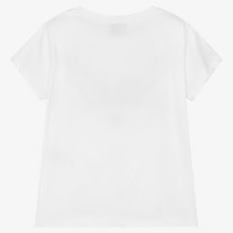 Marc Ellis-تيشيرت قطن لون أبيض للبنات | Childrensalon Outlet