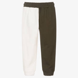 Marc Ellis-Green & Ivory Cotton Joggers | Childrensalon Outlet