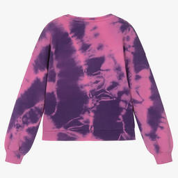 Marc Ellis-Pink & Purple Tie-Dye Sweatshirt | Childrensalon Outlet