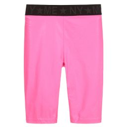 Marc Ellis-شورت ليكرا لون زهري لامع للبنات | Childrensalon Outlet