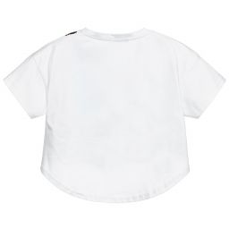 Marc Ellis-White Rainbow Logo T-Shirt | Childrensalon Outlet