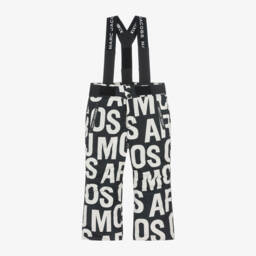 MARC JACOBS-Boys Black Logo-Print Ski Pants | Childrensalon Outlet