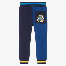 MARC JACOBS-جوغرز قطن لون أزرق للأولاد | Childrensalon Outlet