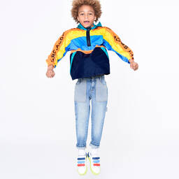 MARC JACOBS-Сине-оранжевая ветровка | Childrensalon Outlet
