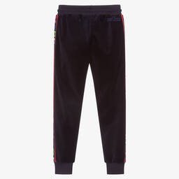 MARC JACOBS-جوغرز قطن قطيفة لون كحلي للأولاد | Childrensalon Outlet