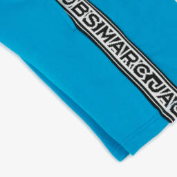 MARC JACOBS-Boys Cool Blue Logo Tape Shorts | Childrensalon Outlet