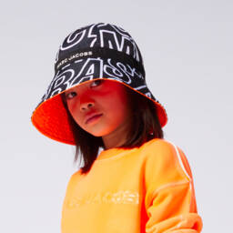 MARC JACOBS-Двусторонняя шапка для мальчиков с динамичным двойным цветом | Childrensalon Outlet