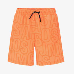 MARC JACOBS-Boys Orange Swim Shorts | Childrensalon Outlet