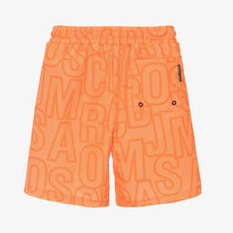 MARC JACOBS-Boys Orange Swim Shorts | Childrensalon Outlet