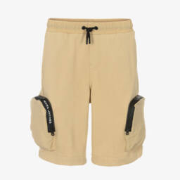 MARC JACOBS-Мягкие бежевые вязаные шорты для мальчиков | Childrensalon Outlet