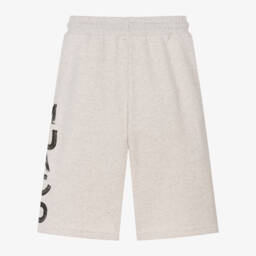 MARC JACOBS-شورت برمودا جيرسي بني فاتح للأولاد | Childrensalon Outlet