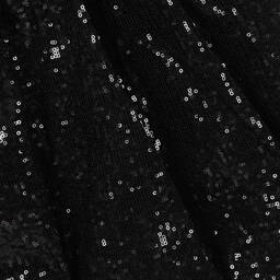 MARC JACOBS-Girls Black Sequinned Dress | Childrensalon Outlet