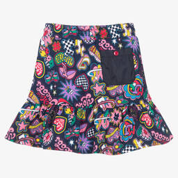MARC JACOBS-تنورة قطن لون كحلي | Childrensalon Outlet