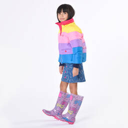 MARC JACOBS-تنورة قطن دنيم لون أزرق | Childrensalon Outlet
