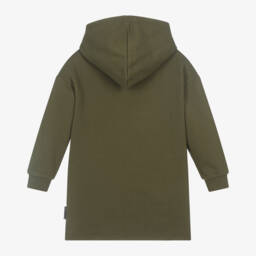 MARC JACOBS-Girls Cotton Khaki Bag Dress | Childrensalon Outlet