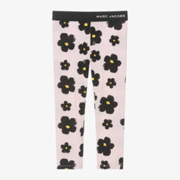 MARC JACOBS-Girls Floral Cotton Jersey Leggings | Childrensalon Outlet