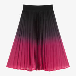MARC JACOBS-Girls Gradient Black & Pink Skirt | Childrensalon Outlet