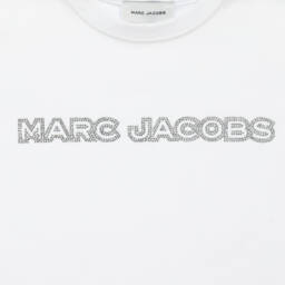 MARC JACOBS-Girls Long-Sleeved Rhinestone Top | Childrensalon Outlet