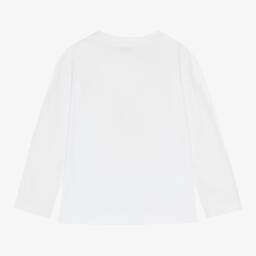 MARC JACOBS-Girls Long-Sleeved Rhinestone Top | Childrensalon Outlet