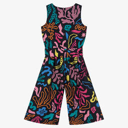 MARC JACOBS-Синий комбинезон с кораллами | Childrensalon Outlet