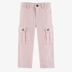 MARC JACOBS-Girls Pastel Jacquard Cotton Pants | Childrensalon Outlet