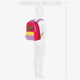 MARC JACOBS-Girls Pink Diamanté Backpack (40cm) | Childrensalon Outlet