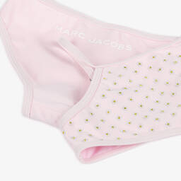 MARC JACOBS-Girls Pink Diamanté Bikini | Childrensalon Outlet
