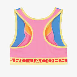 MARC JACOBS-Розовый спортивный кроп-топ | Childrensalon Outlet