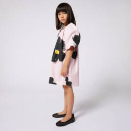 MARC JACOBS-Платье из хлопка с цветочным узором для девочек | Childrensalon Outlet