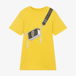 MARC JACOBS-Girls Sunshine Cotton Purse Print Dress | Childrensalon Outlet