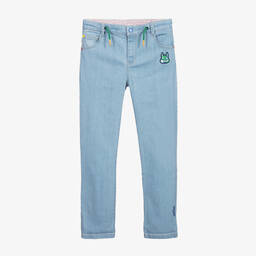 MARC JACOBS-بنطلون جينز تينز ولادي لون أزرق فاتح | Childrensalon Outlet