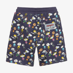 MARC JACOBS-Синие шорты с принтом Peanuts для подростков | Childrensalon Outlet