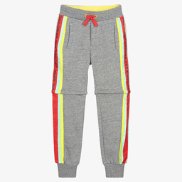 MARC JACOBS-Teen Boys Grey 2-in-1 Joggers | Childrensalon Outlet
