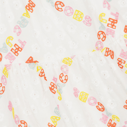 MARC JACOBS-Платье с вышивкой английской гладью для подростков | Childrensalon Outlet