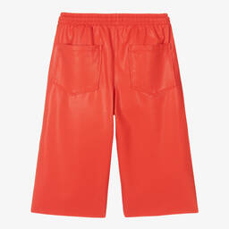 MARC JACOBS-Teen Faux Leather Culottes | Childrensalon Outlet