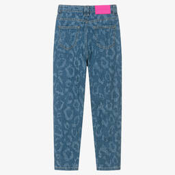 MARC JACOBS-جينز تينز بناتي قطن دنيم لون أزرق | Childrensalon Outlet