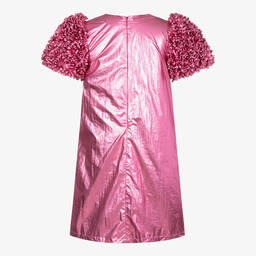 MARC JACOBS-Teen Girls Metallic Pink Dress | Childrensalon Outlet