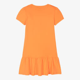 MARC JACOBS-Teen Girls Orange Snapshot Bag Dress | Childrensalon Outlet