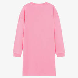MARC JACOBS-Teen Girls Pink Tote Bag Sweatshirt Dress | Childrensalon Outlet