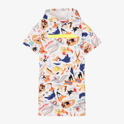 MARC JACOBS-Белое платье Looney Tunes | Childrensalon Outlet