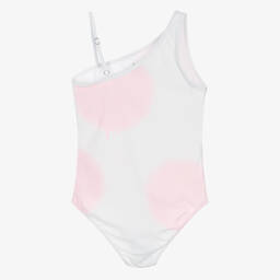 MARC JACOBS-Teen Girls White & Pink Swimsuit | Childrensalon Outlet