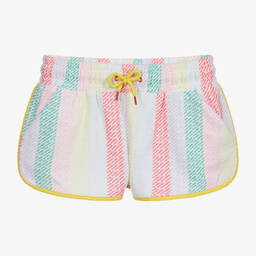 MARC JACOBS-Teen Logo Print Shorts | Childrensalon Outlet