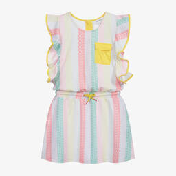 MARC JACOBS-Teen Multi Logo Print Dress  | Childrensalon Outlet